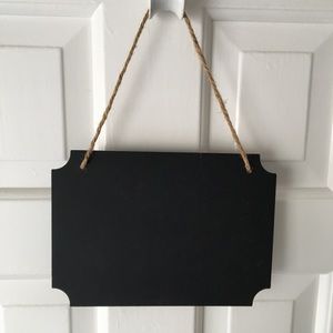 small hanging chalk board